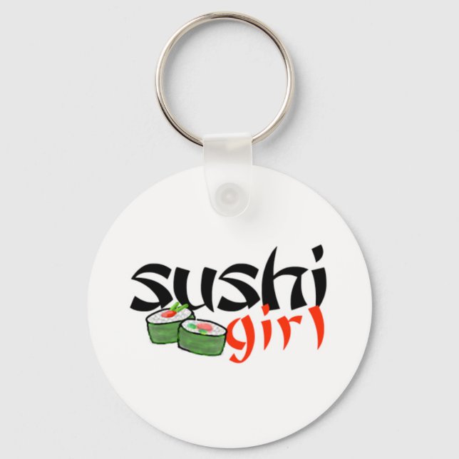 Porte-clés Sushi Girl (Recto)