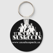 Suspects usuels Porte - clé