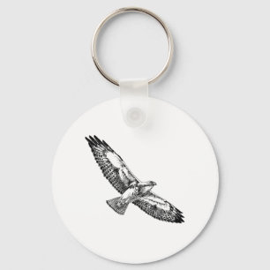 Porte-clés Swainson's Hawk (en vol)