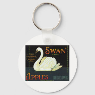 Porte-clés Swan Brand Apples