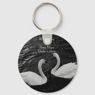 Porte-clés Swan Wedding Keychain
