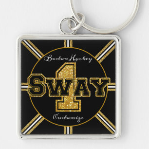 Porte-clés Sway 1 de hockey de Boston