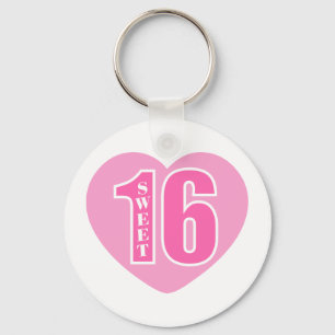 Porte-clés Sweet 16 (Coeur)