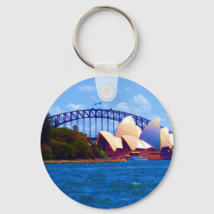 Porte-clés sydney harbour bright