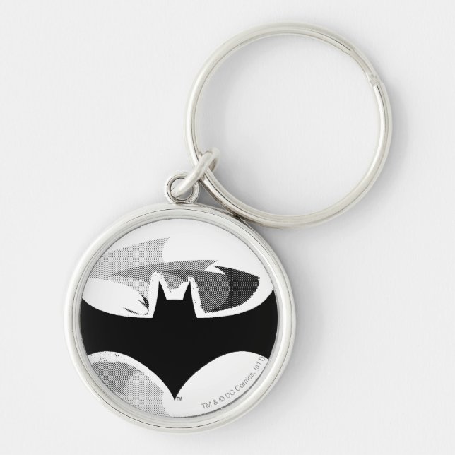 Porte-clés Symbole Batman | Logo Black Shadow (Devant)