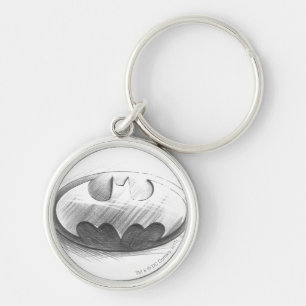 Porte-clés Symbole Batman   Logo de dessin insignia