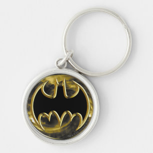 Porte-clés Symbole Batman   Logo Or