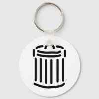 Symbole Black Trash Can