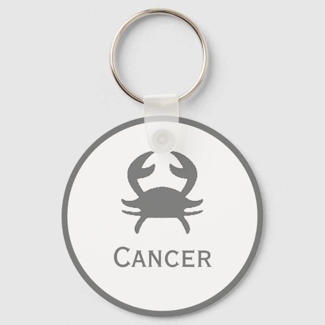 Porte-clés Symbole cancéreux du design zodiaque (Recto)