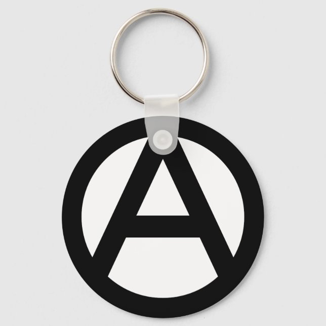 Porte-clés Symbole d'anarchie (Recto)