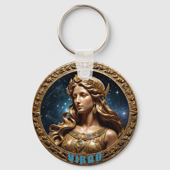 Porte-clés Symbole d'astrologie virologique (Recto)