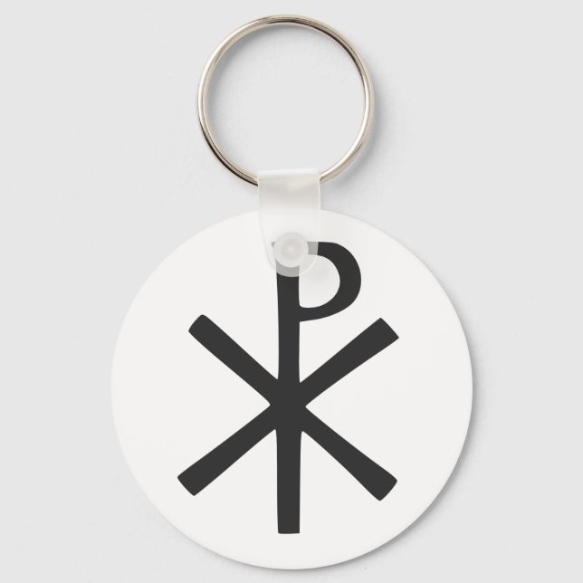 Porte-clés Symbole de Chi Rho (Recto)