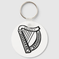 Symbole de harpe celtique irlandais
