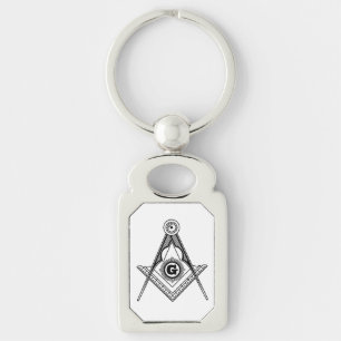 Porte-clés symbole de la franc-maçonnerie