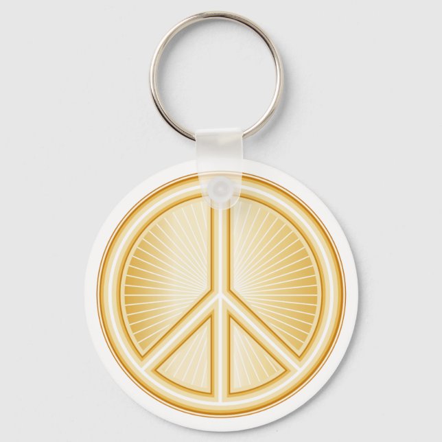 Porte-clés Symbole de la paix (Recto)