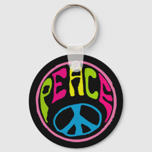 PORTE-CLÉS SYMBOLE DE LA PAIX HAUTE