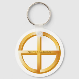 Porte-clés Symbole de spiritualité autochtone