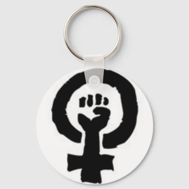 Porte-clés Symbole féministe (Recto)