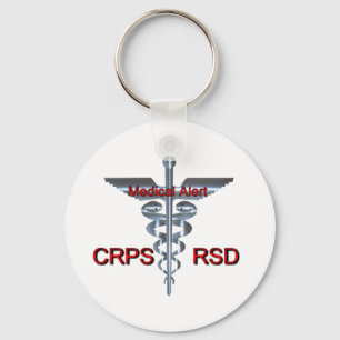 Porte-clés Symbole Médicale - alerte Médicale de CRP RSD