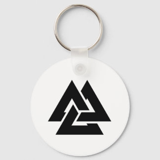 Porte-clés Symbole noix de caille triquetra