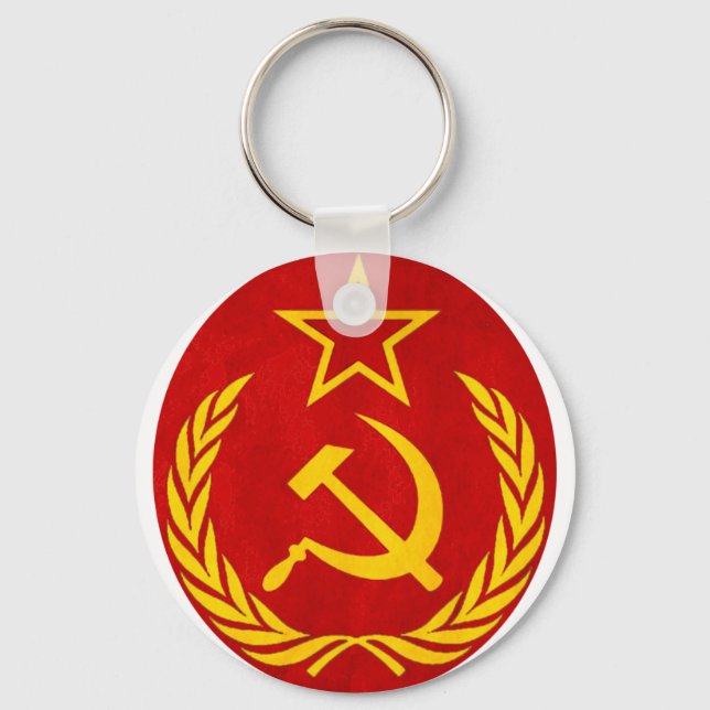 Porte-clés symbole russe du communisme (Recto)