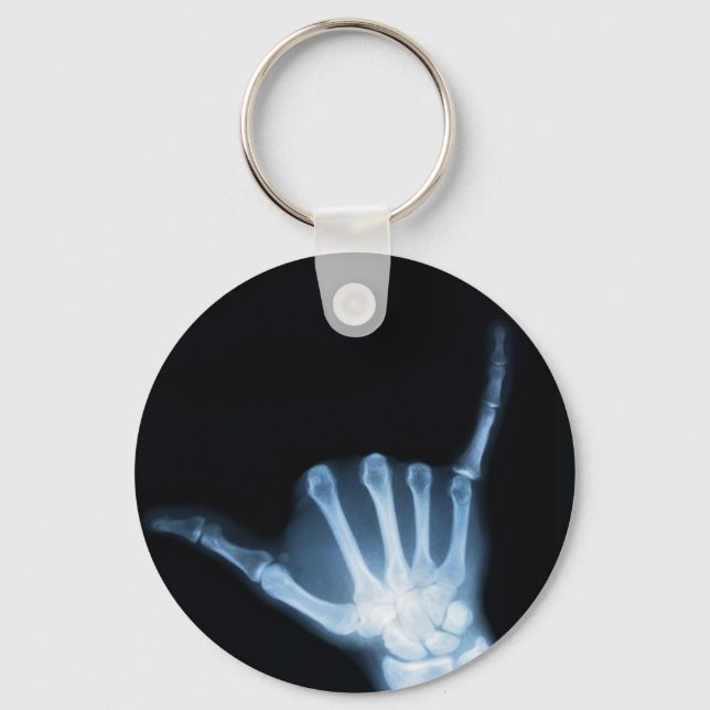 Porte-clés SYMBOLE Shaka X-Ray (Perdre la main) (Recto)