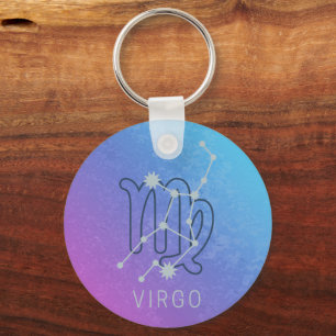 Porte-clés Symbole Virgo Zodiac Star Horoscope Constellation