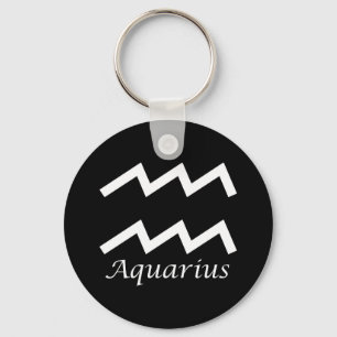 Porte-clés Symbole zodiaque "Aquarius"