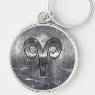 Porte-clés Symbole Zodiaque des baies modernes Grunge Style d
