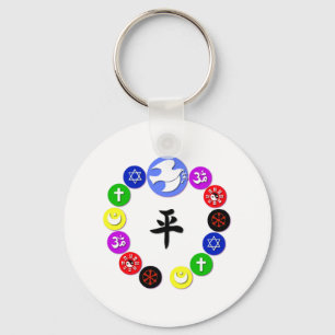Porte-clés Symboles religieux mondiaux
