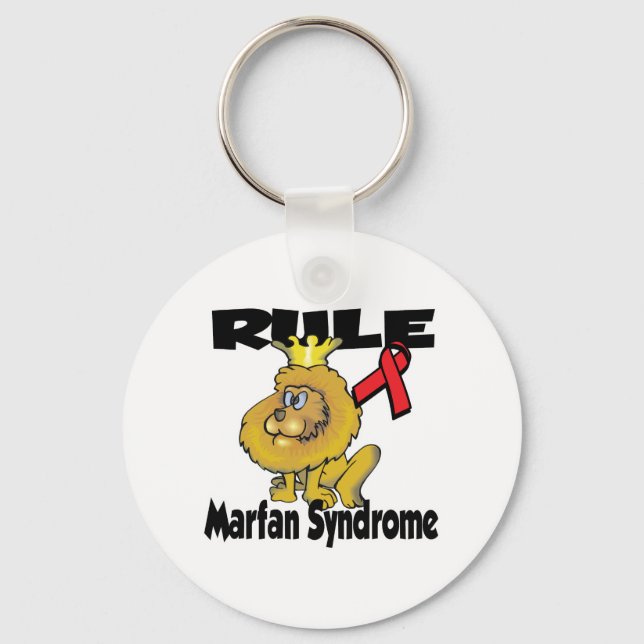 Porte-clés Syndrome de Marfan de règle (Recto)