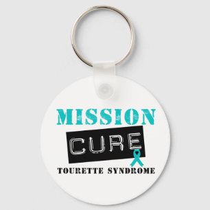 Porte-clés Syndrome de Tourette de traitement de mission