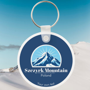 Porte-clés Szczyrk Mountain Pologne accessoire cadeau souveni