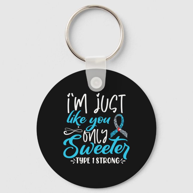 Porte-clés T1d Kids Diabetes Awareness  (Recto)