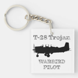 Porte-clés T-28 Trojan Warbird Pilot