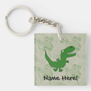 Porte-clés T-Rex Tyrannosaurus Rex Dinosaur Cartoon Enfants G
