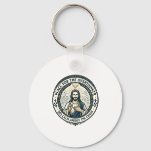 Porte-clés T-Shirt Affirmations de santé mentale Jésus Inspir