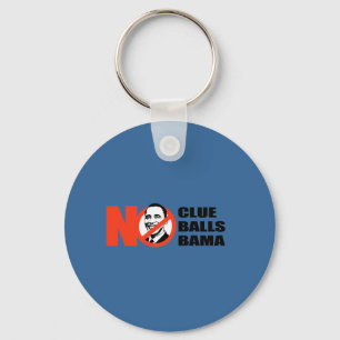 Porte-clés T-shirt anti-Obama - Pas d'indice. Pas De Boules. 