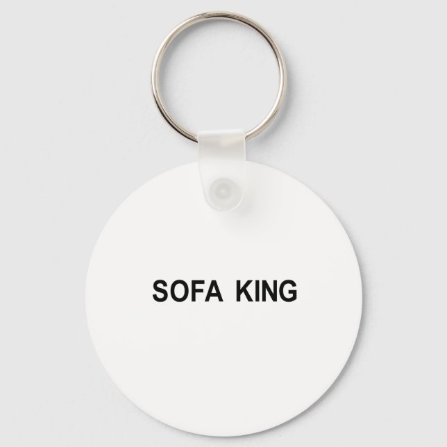 Porte-clés t-shirt canapé king-size (Recto)