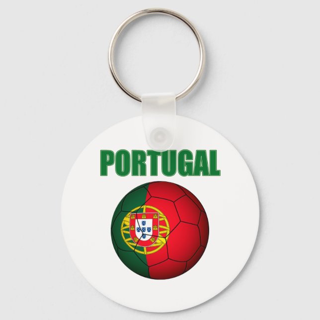 Porte-clés T-shirt de la Coupe du Monde Portugal (Recto)