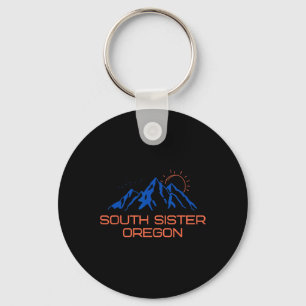 Porte-clés T-shirt de randonnée South Sister Oregon escalade