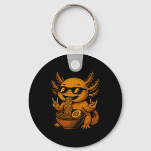 Porte-clés T-shirt graphique drôle d'anime kawaii axolotl man