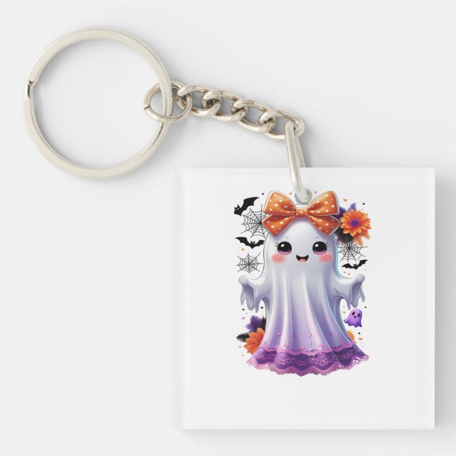 Porte-clés T-Shirt Halloween éffrayant - Fun & Scary Graphic  (Devant)