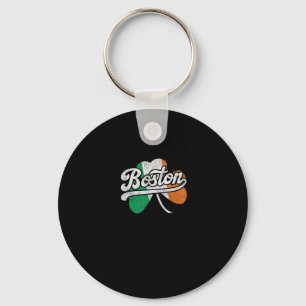 Porte-clés T-shirt irlandais de Boston