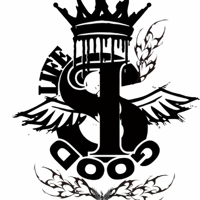 Porte-clés T-shirt "La vie est bonne" (Créateur téléchargé)