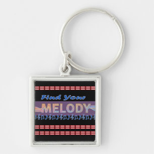 Porte-clés T-shirt mélodique