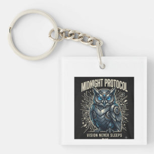 Porte-clés T-Shirt Owl Protocole de Minuit