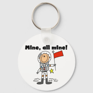 Porte-clés T-shirts et cadeaux Astronaut Mine All Mine