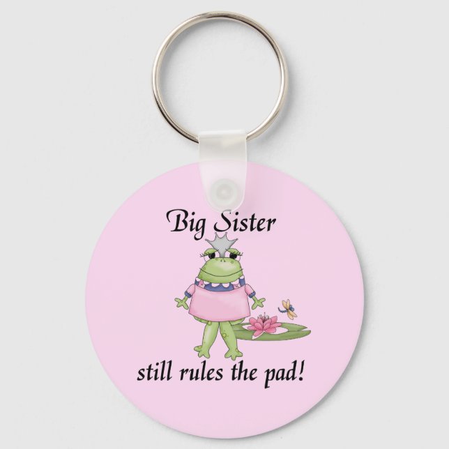 Porte-clés T-shirts et cadeaux Big Sister (Recto)