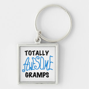 Porte-clés T-shirts et cadeaux Blue Totally Awesome Gramps
